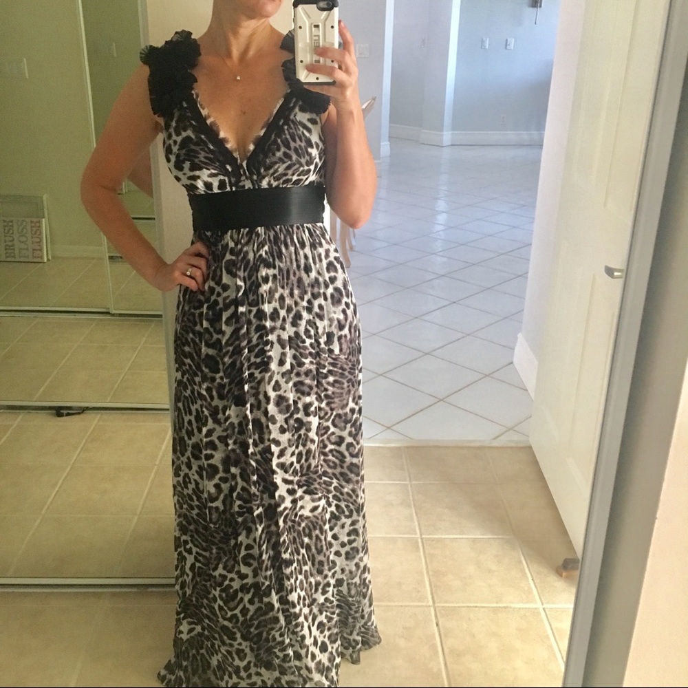 BCBGmaxazaria Animal Print Dress